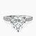 Pre-Designed Platinum Claire Full Eternity Lab Diamond Ring