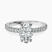 Pre-Designed 10kt White Gold Claire Full Eternity Lab Diamond Ring