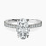 10kt White Gold Claire Full Eternity Lab Diamond Ring