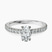 Pre-Designed 14kt White Gold Claire Full Eternity Lab Diamond Ring