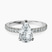 Pre-Designed 10kt White Gold Claire Full Eternity Lab Diamond Ring