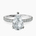Pre-Designed Platinum Claire Full Eternity Lab Diamond Ring