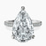 Pre-Designed Platinum Claire Full Eternity Lab Diamond Ring
