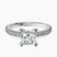 Pre-Designed Platinum Claire Full Eternity Lab Diamond Ring