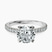 14ct White Gold Claire Full Eternity Lab Diamond Ring