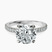 Pre-Designed 18kt White Gold Claire Full Eternity Lab Diamond Ring