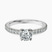 Pre-Designed 18kt White Gold Claire Full Eternity Lab Diamond Ring