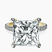 Pre-Designed 14kt Yellow Gold Claire Full Eternity Lab Diamond Ring
