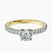 Pre-Designed 18kt Yellow Gold Claire Full Eternity Lab Diamond Ring