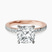 Pre-Designed 14kt Rose Gold Emily Eternity Lab Diamond Ring