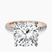 Pre-Designed 14kt Rose Gold Emily Eternity Lab Diamond Ring
