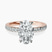 Pre-Designed 9ct Rose Gold Emily Eternity Lab Diamond Ring
