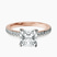 Pre-Designed 9ct Rose Gold Emily Eternity Lab Diamond Ring