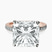 Pre-Designed 10kt Rose Gold Emily Eternity Lab Diamond Ring