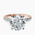 Pre-Designed 14kt Rose Gold Emily Eternity Lab Diamond Ring