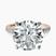 Pre-Designed 18kt Rose Gold Emily Eternity Lab Diamond Ring
