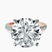 Pre-Designed 10kt Rose Gold Emily Eternity Lab Diamond Ring