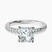 Pre-Designed Platinum Emily Eternity Lab Diamond Ring