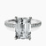 Pre-Designed 10kt White Gold Emily Eternity Lab Diamond Ring