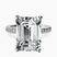 Pre-Designed 10kt White Gold Emily Eternity Lab Diamond Ring