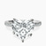 Pre-Designed 14kt White Gold Emily Eternity Lab Diamond Ring