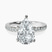 Pre-Designed 10kt White Gold Emily Eternity Lab Diamond Ring