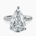 Pre-Designed Platinum Emily Eternity Lab Diamond Ring