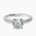 Pre-Designed Platinum Emily Eternity Lab Diamond Ring