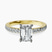 Pre-Designed 10kt Yellow Gold Emily Eternity Lab Diamond Ring
