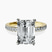 Pre-Designed 10kt Yellow Gold Emily Eternity Lab Diamond Ring