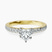 Pre-Designed 14kt Yellow Gold Emily Eternity Lab Diamond Ring