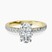 Pre-Designed 10kt Yellow Gold Emily Eternity Lab Diamond Ring