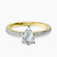 Pre-Designed 14kt Yellow Gold Emily Eternity Lab Diamond Ring