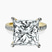 Pre-Designed 10kt Yellow Gold Emily Eternity Lab Diamond Ring