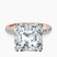 Pre-Designed 14kt Rose Gold Venetia Half Eternity Lab Diamond Ring
