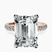 Pre-Designed 14kt Rose Gold Venetia Half Eternity Lab Diamond Ring