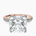 Pre-Designed 14kt Rose Gold Venetia Half Eternity Lab Diamond Ring