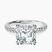 Pre-Designed Platinum Venetia Half Eternity Lab Diamond Ring