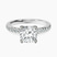 Pre-Designed 18ct White Gold Venetia Half Eternity Lab Diamond Ring