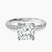 Pre-Designed Platinum Venetia Half Eternity Lab Diamond Ring