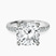 Pre-Designed Platinum Venetia Half Eternity Lab Diamond Ring