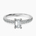 Pre-Designed Platinum Venetia Half Eternity Lab Diamond Ring