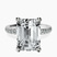 Pre-Designed Platinum Venetia Half Eternity Lab Diamond Ring