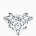 Pre-Designed 18kt White Gold Venetia Half Eternity Lab Diamond Ring