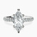 Pre-Designed 14ct White Gold Venetia Half Eternity Lab Diamond Ring
