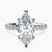 Pre-Designed Platinum Venetia Half Eternity Lab Diamond Ring