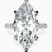 Pre-Designed Platinum Venetia Half Eternity Lab Diamond Ring