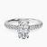Pre-Designed 18kt White Gold Venetia Half Eternity Lab Diamond Ring