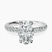 18kt White Gold Venetia Half Eternity Lab Diamond Ring
