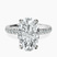 Pre-Designed Platinum Venetia Half Eternity Lab Diamond Ring